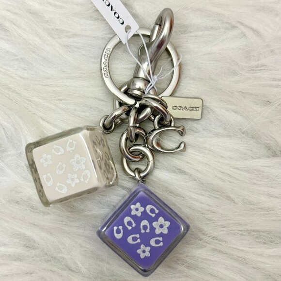 NWT Coach Cube Cluster Bag Charm cr919 - Picture 6 of 6
